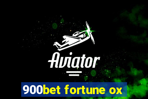 900bet fortune ox